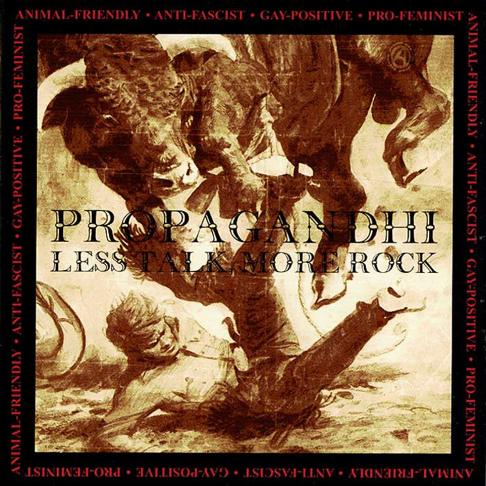 PROPAGANDHI - LESS TALK, MORE ROCK LP